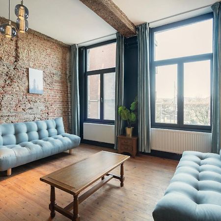 Charming Two-Bedroom River Side Apartment Antwerpen Exterior foto
