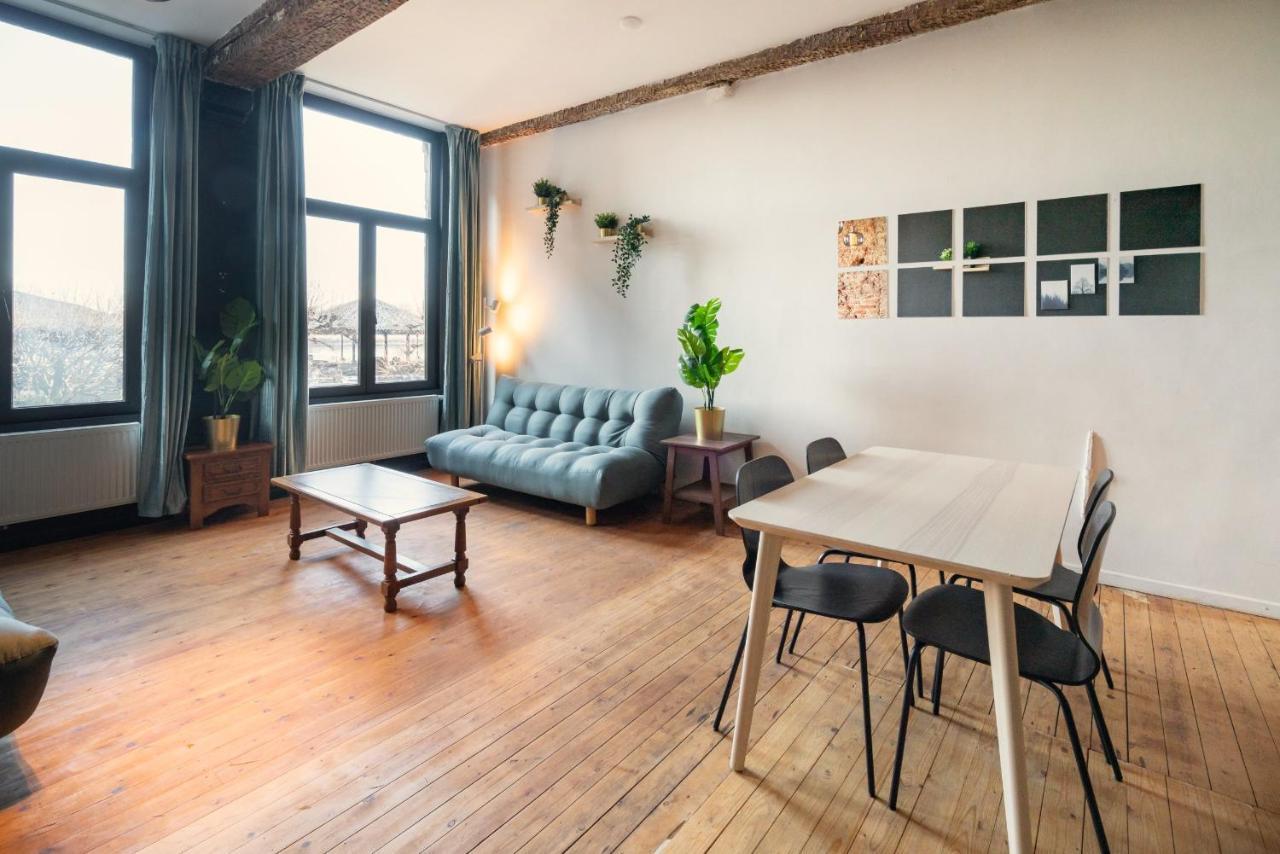 Charming Two-Bedroom River Side Apartment Antwerpen Exterior foto
