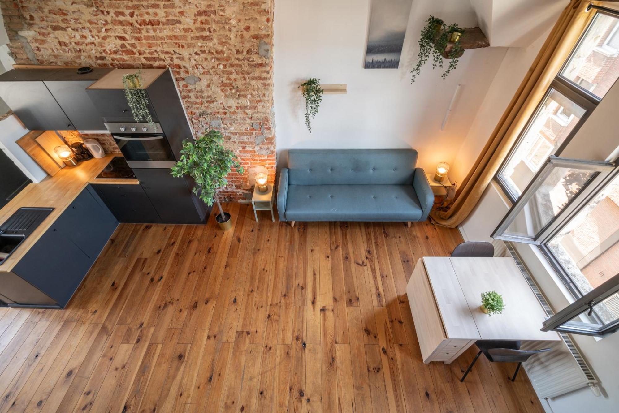 Charming Two-Bedroom River Side Apartment Antwerpen Exterior foto