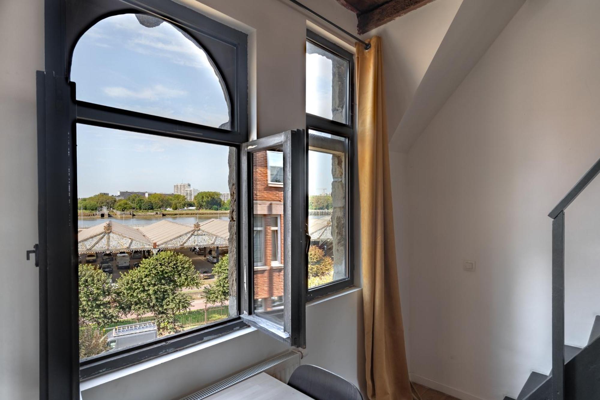 Charming Two-Bedroom River Side Apartment Antwerpen Exterior foto