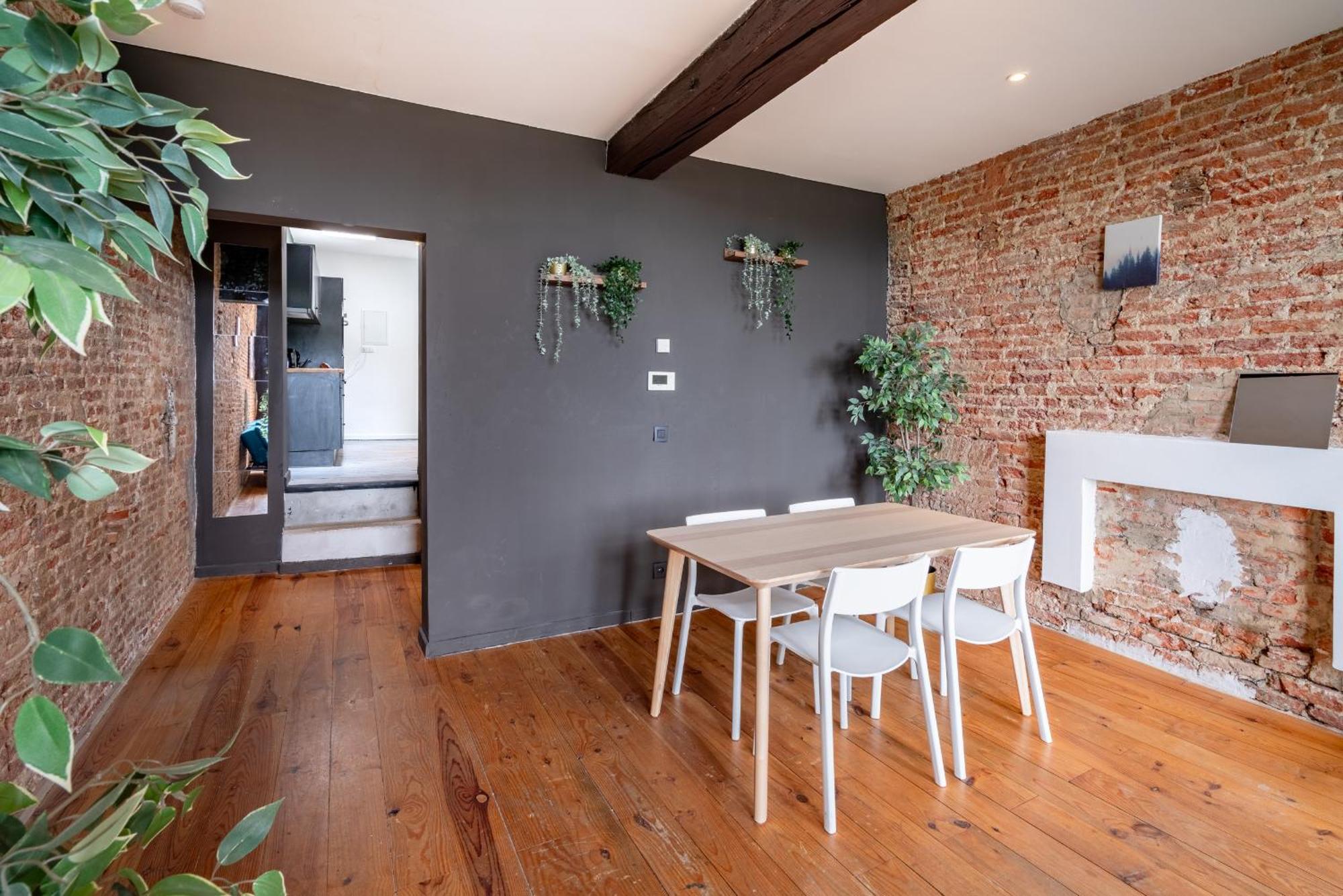 Charming Two-Bedroom River Side Apartment Antwerpen Exterior foto